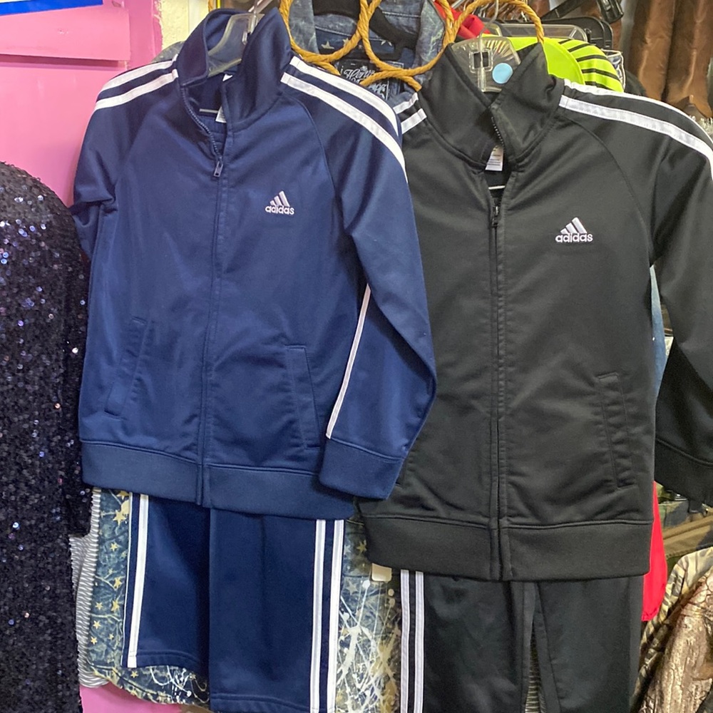 2 ADIDAS KIDS TRACK SUITES SIZE 6